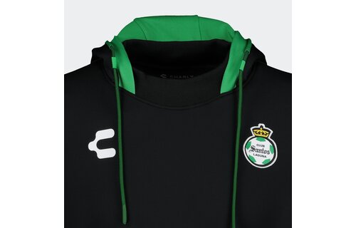 Charly Santos Laguna 2024-25 Pullover Hoodie - Black/Green