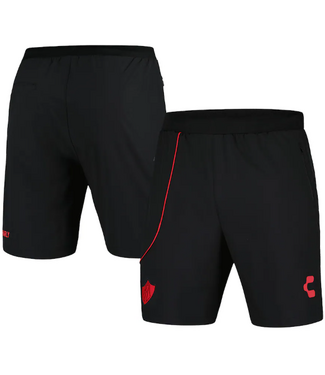 Charly Charly Atlas FC 2024 - 25 Training Shorts - Black/Red