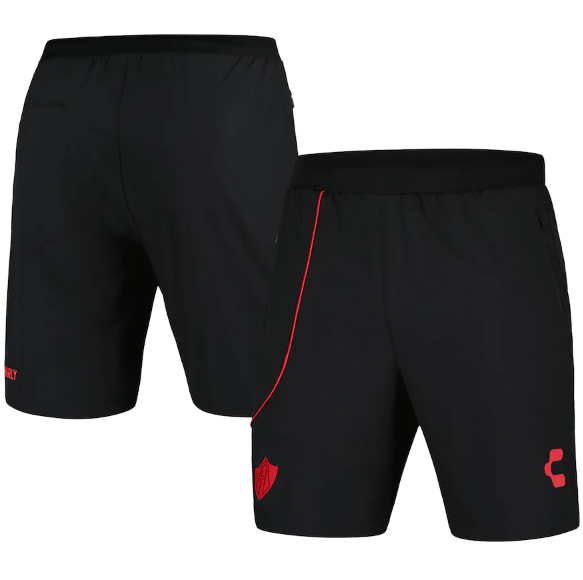Charly Atlas FC 2024 - 25 Training Shorts - Black/Red