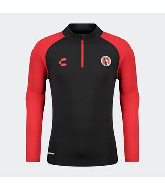 Charly Charly Xolos 2024-25 Training 1/4 Zip Pullover Top - Black/Red