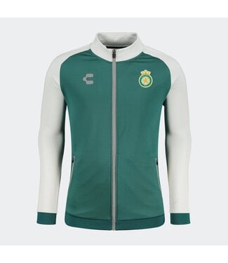 Charly Charly Club Leon 2024-25 Full Zip Training Jacket - Green/Grey/White