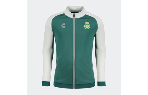 Charly Club Leon 2024-25 Full Zip Training Jacket - Green/Grey/White