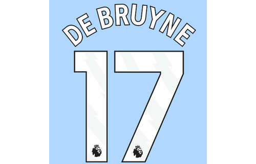 Premier League 2024 Official Nameset ( Name and Number Set)