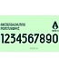 Uni-Sport Serie A 2024 Official Nameset ( Name and Number Set)