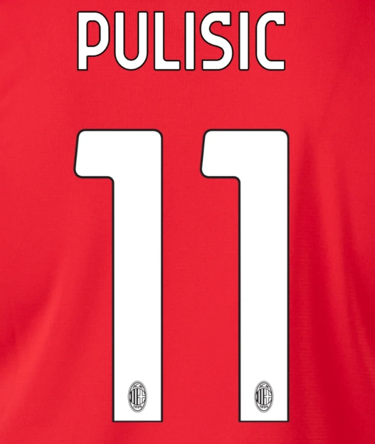 Serie A 2024 Official Nameset ( Name and Number Set)