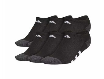 adidas  Kids Athletic Cushioned No-Show Socks ( 6 Pack)