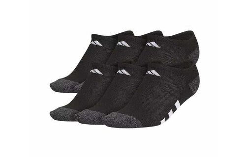 adidas  Kids Athletic Cushioned No-Show Socks ( 6 Pack)