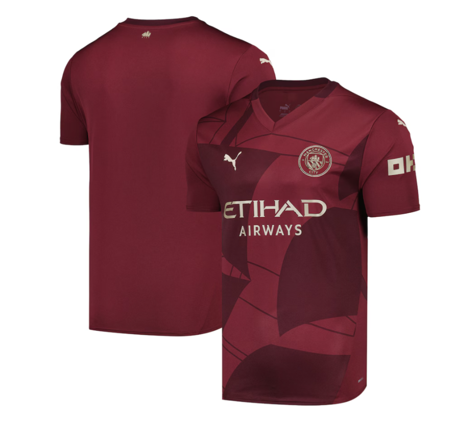 Puma Manchester City 2024 -25 Third Jersey - Dark Jasper