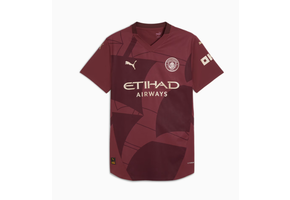 Puma Manchester City 2024 -25 Authentic Third Jersey - Light Blue/Marine Blue