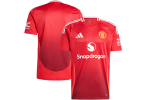 adidas Manchester United 2024-25 Home Jersey - Red/White