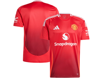 adidas Manchester United 2024-25 Home Jersey - Red/White