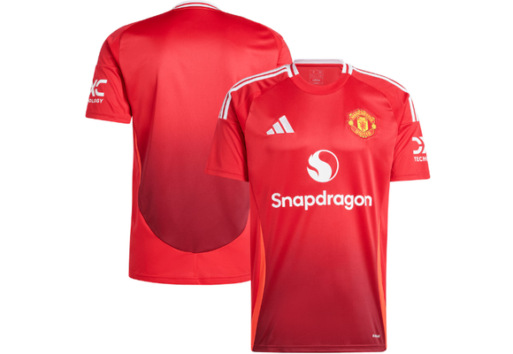 adidas Manchester United 2024-25 Home Jersey - Red/White