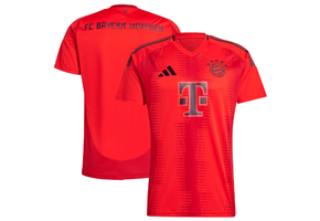 adidas Bayern Munich 2024-25 Home Jersey - Triple Red