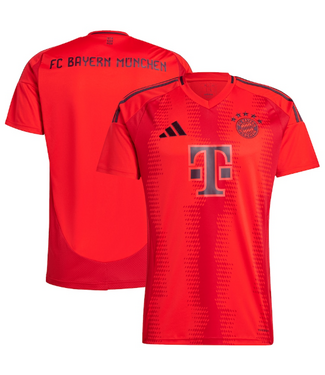 adidas adidas Bayern Munich 2024-25 Home Jersey - Triple Red