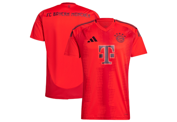 adidas Bayern Munich 2024-25 Home Jersey - Triple Red
