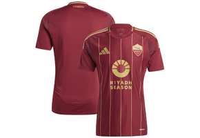 adidas AS Roma 2024-25 Home Jersey - Burgundy