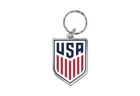 Wincraft USA Mens Soccer USMNT Freeform Key Ring