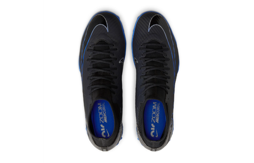 Nike Zoom Mercurial Superfly 9 Academy DF TF Turf - Black/Chrome/Hyper Royal