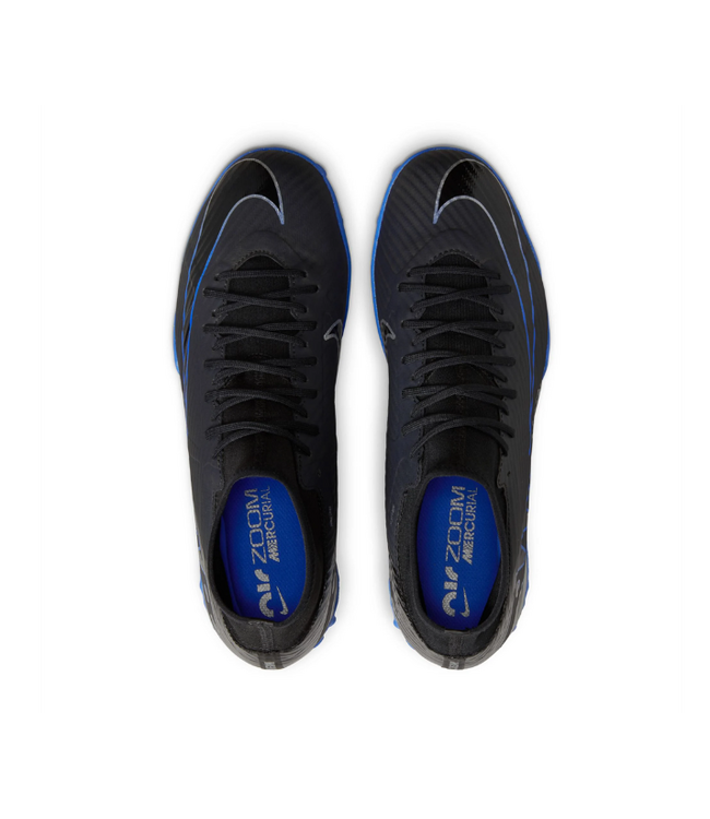Nike Nike Zoom Mercurial Superfly 9 Academy DF TF Turf - Black/Chrome/Hyper Royal