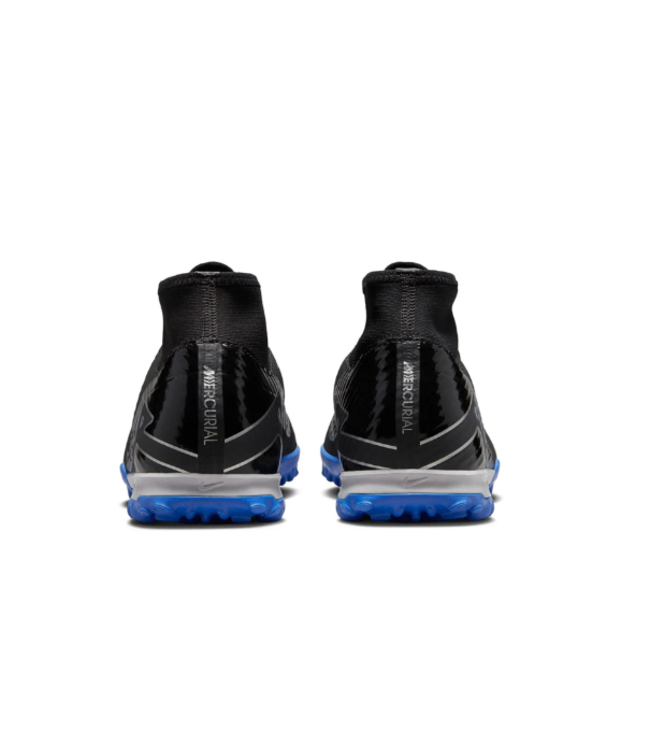 Nike Nike Zoom Mercurial Superfly 9 Academy DF TF Turf - Black/Chrome/Hyper Royal