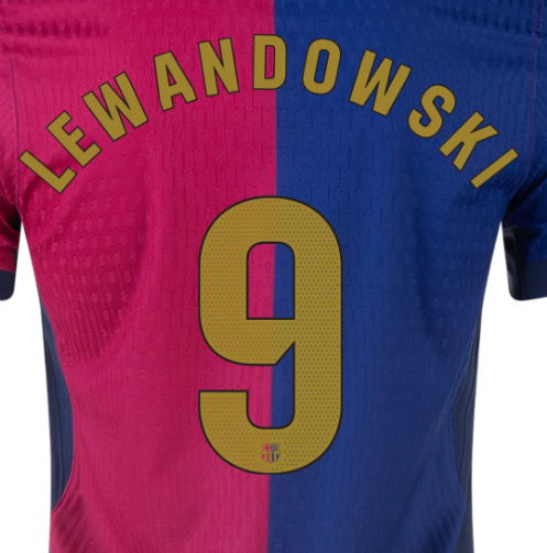La Liga 2024 Official Nameset ( Name and Number Set)