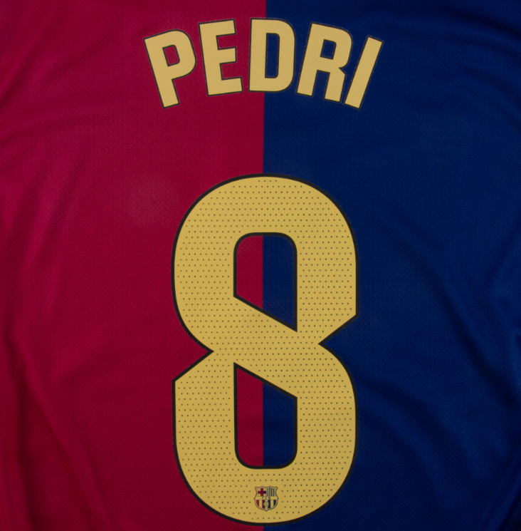 La Liga 2024 Official Nameset ( Name and Number Set)