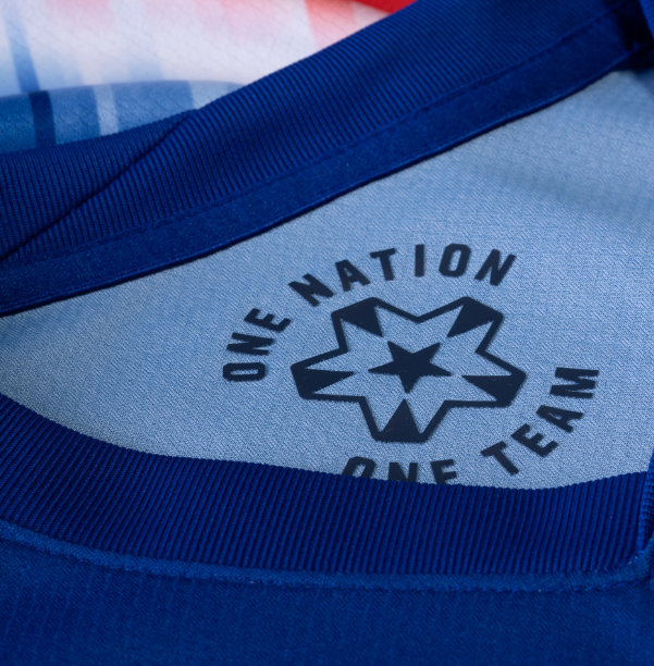 Nike USA United States Copa America 2024 Long Sleeve Away Jersey -Old Royal/Red/White/Loyal Blue/Red