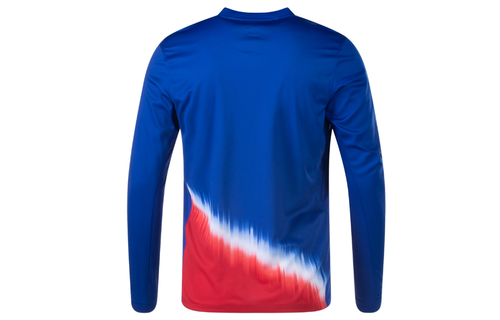 Nike USA United States Copa America 2024 Long Sleeve Away Jersey -Old Royal/Red/White/Loyal Blue/Red