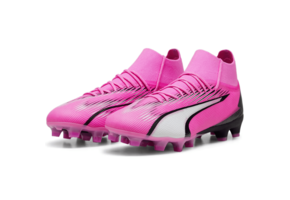 Puma Ultra Pro FG/AG - Poison Pink/White/Black