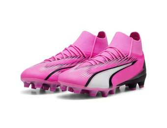 Puma Ultra Pro FG/AG - Poison Pink/White/Black