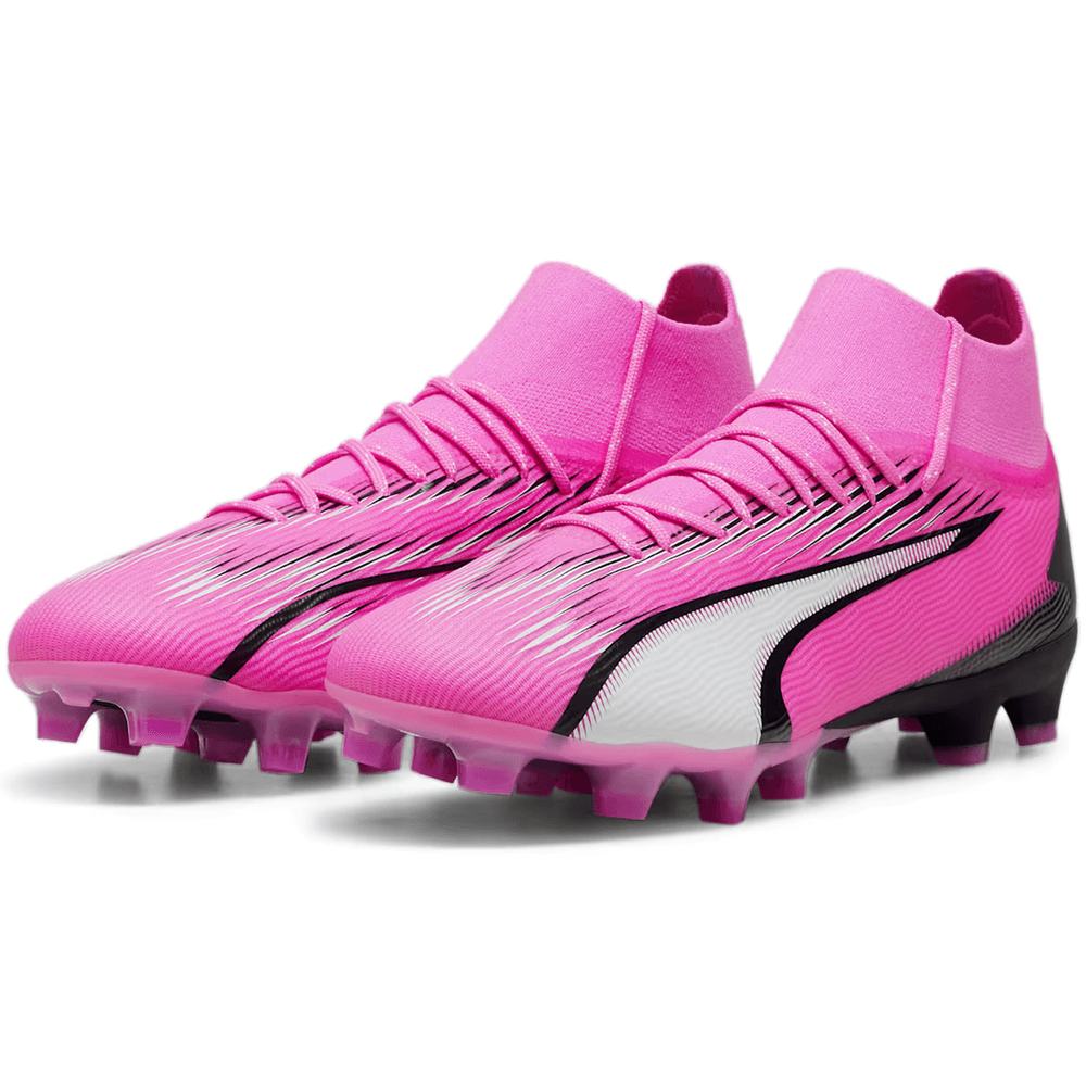 Puma Ultra Pro FG/AG - Poison Pink/White/Black