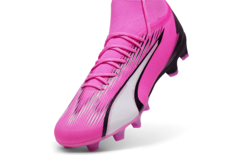Puma Ultra Pro FG/AG - Poison Pink/White/Black