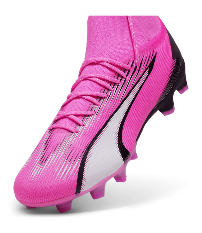 Puma Puma Ultra Pro FG/AG - Poison Pink/White/Black