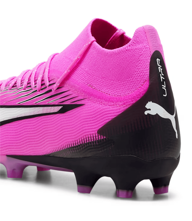 Puma Puma Ultra Pro FG/AG - Poison Pink/White/Black