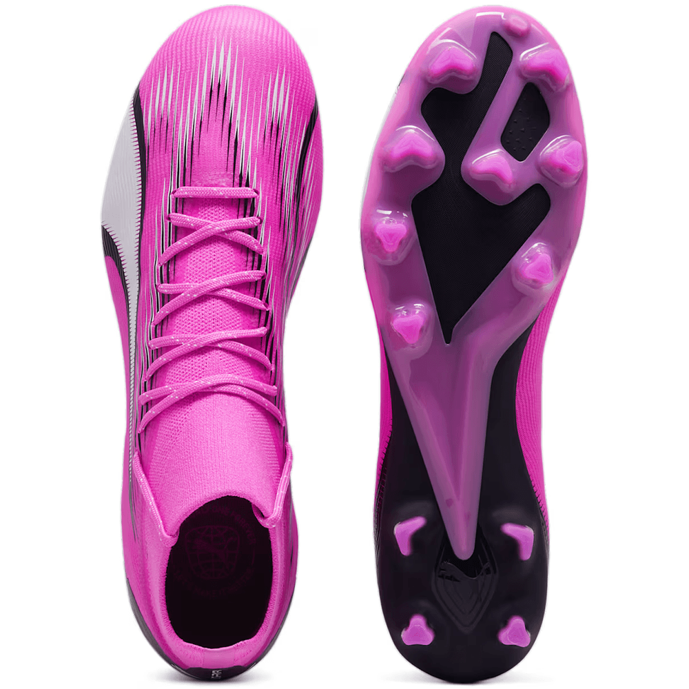 Puma Ultra Pro FG/AG - Poison Pink/White/Black