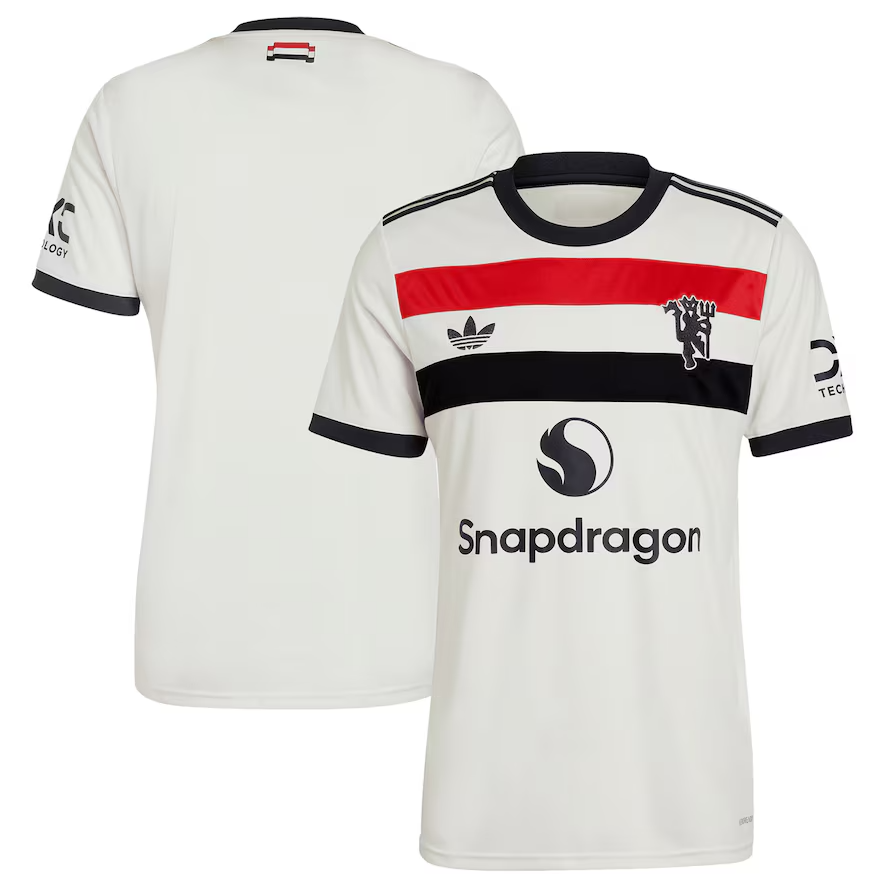 adidas マンチェスター ユナイテッド 2024-25 3rd ユニフォーム adidas adidas Manchester United 2024-25 Third Jersey - Off