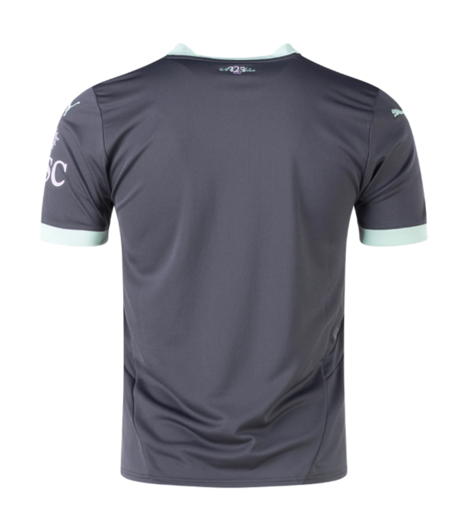 Puma Puma AC Milan 2024 - 25 Third Jersey - Shadow Gray/Fresh Mint