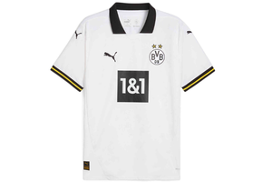 Puma BVB Borussia Dortmund 2024-25Third Soccer Jersey - White/Black
