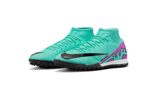 Nike Zoom Mercurial Superfly 9 Academy DF TF Turf -  Hyper Turquoise/Fuchsia Dream
