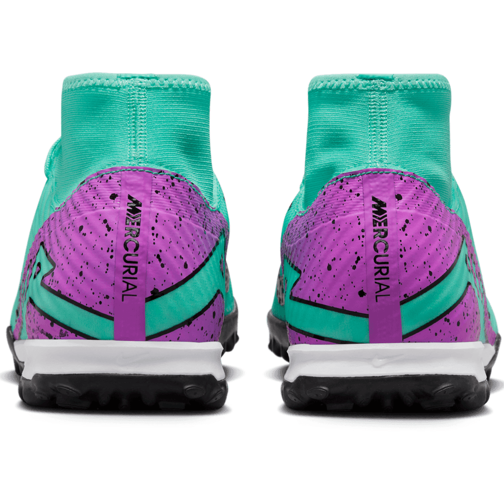 Nike Zoom Mercurial Superfly 9 Academy DF TF Turf -  Hyper Turquoise/Fuchsia Dream