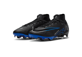 Nike Zoom Mercurial Superfly 9 Elite FG Ready Pack - Shadow Pack - Black/Chrome/Hyper Royal