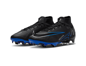Nike Zoom Mercurial Superfly 9 Elite FG Ready Pack - Shadow Pack - Black/Chrome/Hyper Royal