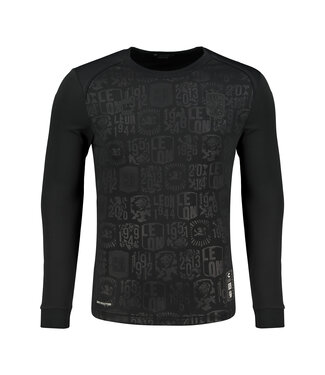 Charly Charly Club Leon 2024-25 80th Anniversary Special Edition Long Sleeve Jersey - Black