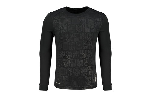 Charly Club Leon 2024-25 80th Anniversary Special Edition Long Sleeve Jersey - Black