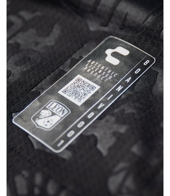 Charly Charly Club Leon 2024-25 80th Anniversary Special Edition Long Sleeve Jersey - Black