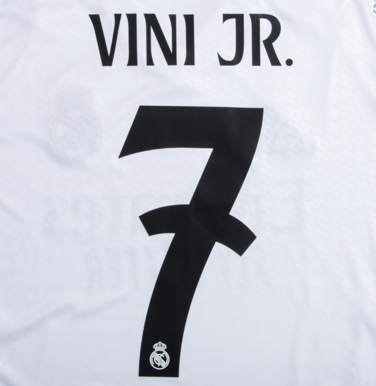 La Liga 2024 Official Nameset ( Name and Number Set)