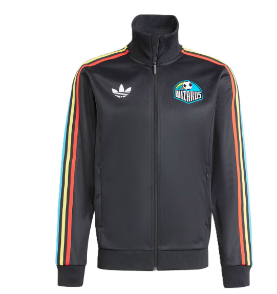 adidas adidas Sporting Kansas City MLS 2024 Archive Anthem Jacket Black White