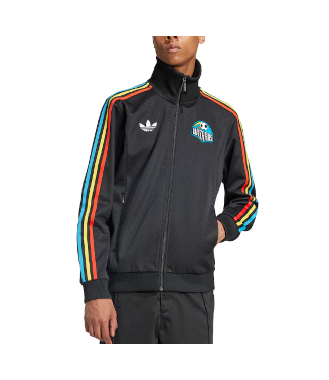 adidas adidas Sporting Kansas City MLS 2024 Archive Anthem Jacket - Black/White
