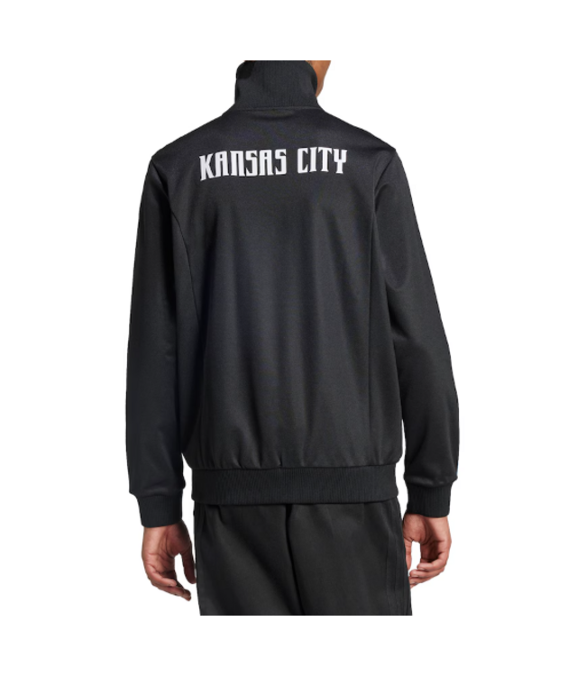 adidas adidas Sporting Kansas City MLS 2024 Archive Anthem Jacket - Black/White