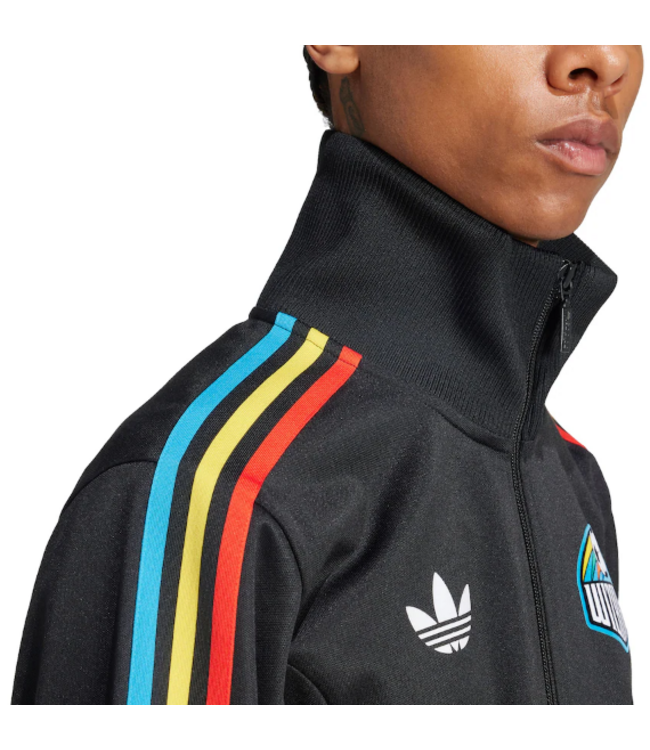 adidas adidas Sporting Kansas City MLS 2024 Archive Anthem Jacket - Black/White